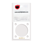 Capital Plastics 144 Coin Holder - Silver $