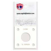 Capital Plastics 144 Coin Holder - 1/4 oz. Panda