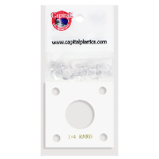 Capital Plastics 144 Coin Holder - 1/4 oz. Krug