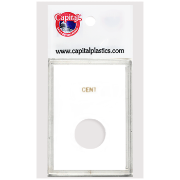 Capital Plastics Caps Coin Holder - Cent
