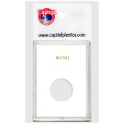 Capital Plastics Caps Coin Holder - Nickel