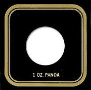Capital Plastics VPX Coin Holder - 1 oz. Panda