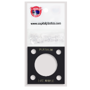 Capital Plastics 144 Coin Holder - 1 oz Canadian Platinum Maple Leaf