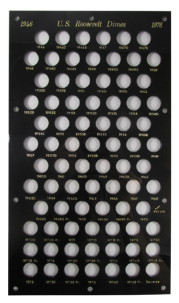 U.S. Roosevelt Dimes 1946-1976S (Includes Clad & Proofs - Reverse)
