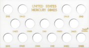 U.S. Mercury Dimes 1941-1945s