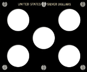 U.S. Silver Dollars - NO OTHER PRINT