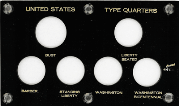 U.S. Type Quarters - Pre 29 Bust