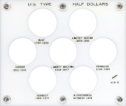 U.S. Type Half Dollars
