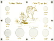 U.S. Gold Type Set (433G with illustration)