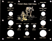 U.S. Gold Type Set (423 with Illustration)