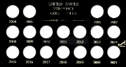 U.S. 1/10 Ounce Gold Eagles 2004-2021
