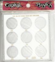 U.S. Silver Eagle Year Set 1995-2003