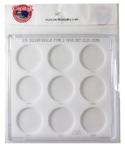 U.S. Silver Eagle Year Set 2021 Type 2 - 2029