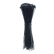 8" Nylon Cable Zip Tie 50lbs - Black