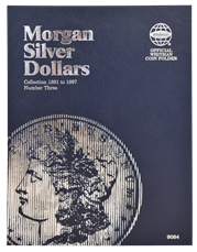 Morgan Silver Dollar Folder #3 1891 - 1897