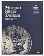 Morgan Silver Dollar Folder No. 3 Folder, 1891 - 1897