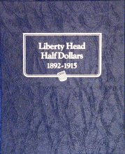 Liberty Head Half Dollar 1892-1915 Album