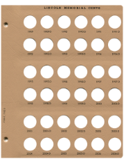 Lincoln Cents Replacement Page 7 1989-2006-D