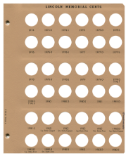 Lincoln Cents with Proof Replacement Page 1974-1983-S