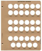 Jefferson Nickels Replacement Page 4 1983-D - 2000-D