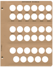 Jefferson Nickels Replacement Page 5 2001-P - 2005-D