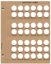 Roosevelt Dimes with Proof Replacement Page 4 1992-S Pr.-2002-S Pr.