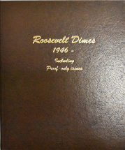 Roosevelt Dimes 1946 to Date with proof