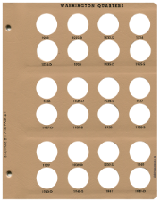 Washington Quarters with Proof- Page 1