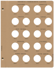 Statehood Quarters Replacement Page 4 2005 P to 2006 D