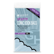 Shield Resealable Bag for Graded Comic Books - 9x14