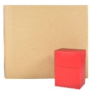 Bulk Flip-top Card Box - Red