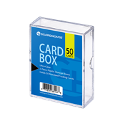 2 Piece Card Box - 50 Count