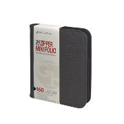 Mini 4 Pocket Zipper Folio for Trading Cards