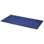 Desk Mat with Stitched Edges - 14 x 24 (Cobalt Blue)