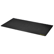 Desk Mat with Stitched Edges - 14 x 24 (Black)