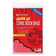 Shield OPP - Golden Comic Book Bags - Premium OPP Comic Bags