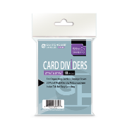 Trading Card Dividers - White Regular