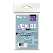 Trading Card Dividers - White Tall