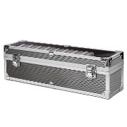 Falcon Series 25 Slab Box - Clear Top - Graphite