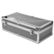 Falcon Series 50 Slab Box - Clear Top - Graphite