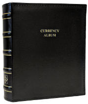 Currency Album for Graded Banknotes in Classic Design CLCAG