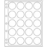 20 slots ENCAP Clear Coin Capsules Pages 38/39/40 (Fits Guardhouse L, Ligththouse 38/39, Airtite H)