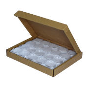 Half Dollar 30.6mm Direct-Fit EvoCore coin holders - (M dia Ring Fit) / 50 per box.