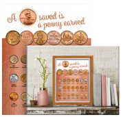 Whitman Deluxe Coin Board: Cent