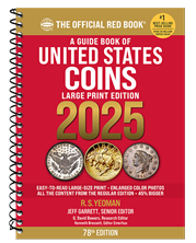 2025 Red Book Price Guide of United States Coins, Large Print