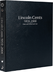 Lincoln Cents 1959-2008, Date & Mintmark Set P, D & S (Black)