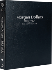 Morgan Dollars 1892-1921, Date & Mintmark Set P, D, CC, O & S (Black)