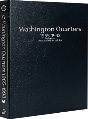 Washington Quarters 1965-1998, Date & Mintmark Set P, D & S (Black)