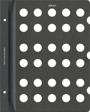 Blank Page, Dime (Black)