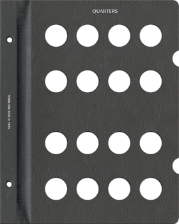 Blank Page, Quarter (Black)